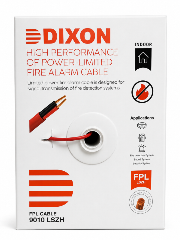 Cable Contra Incendio FPL 2×18 AWG – 9010 LSZH