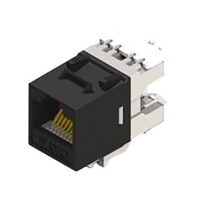 Jack RJ45 Dixon Cat6 180° de Poncheo Tipo SLIM