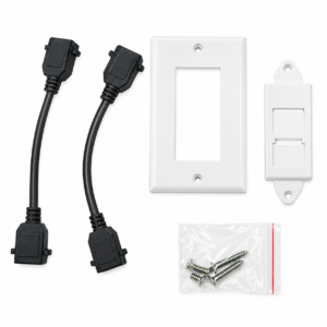 Placa de Pared 2 Puertos con Jack HDMI Lancom